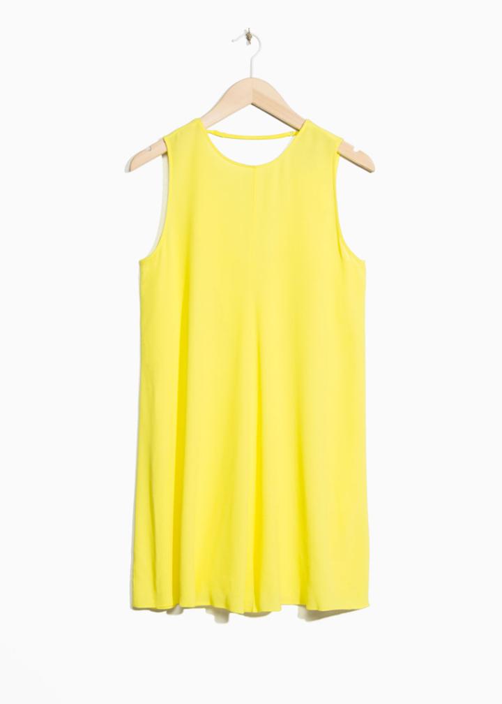 Other Stories Mini Dress - Yellow