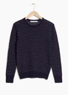 Other Stories After Ski Wool Sweater - Blue