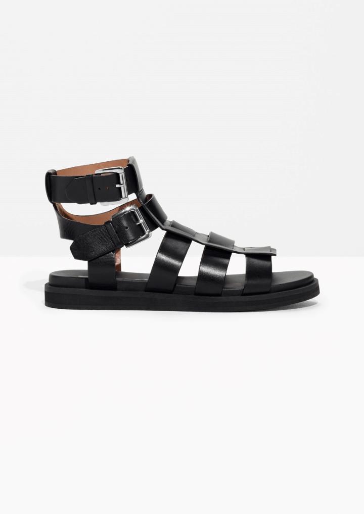 Other Stories Gladiator Leather Sandal