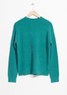 Other Stories Knit Sweater - Turquoise