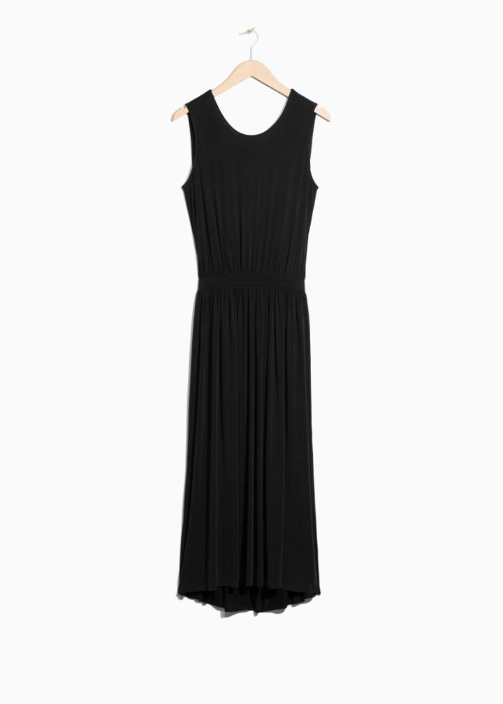 Other Stories Tieable Dress - Black