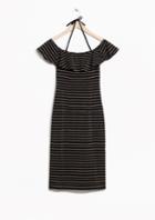 Other Stories Off-shoulder Frill Dress