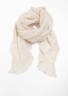Other Stories Linen Scarf - White