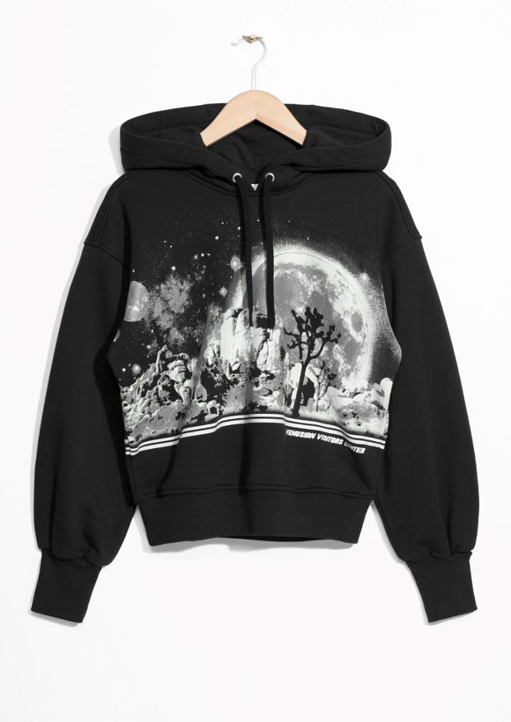 Other Stories Moon Print Sweater