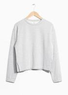 Other Stories Disco Sweater - Grey