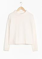Other Stories Wide Collar Sweater - White