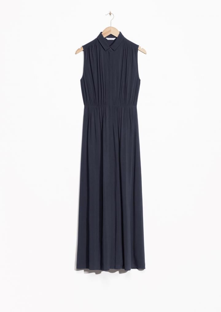 Other Stories Waisted Maxi Dress