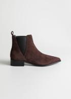 Other Stories Chelsea Boots - Red