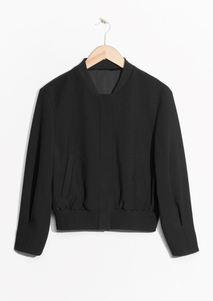 Other Stories Bomber Jacket Blazer