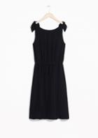 Other Stories Tie Detail Sleeveless Dress