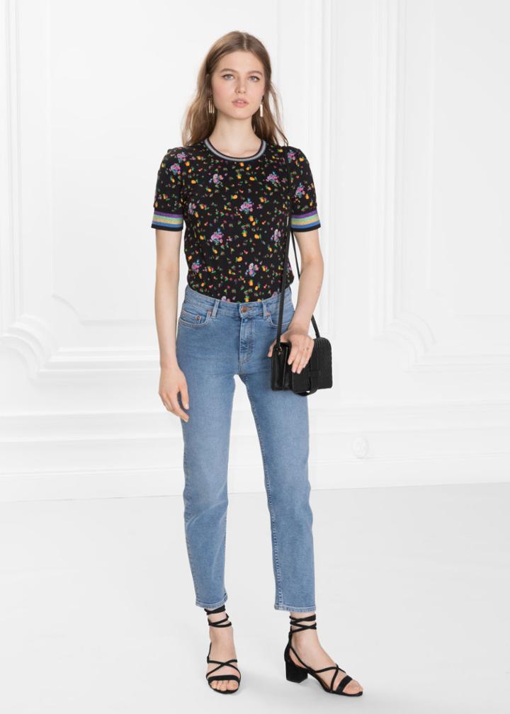 Other Stories Panel T-shirt - Black