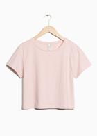 Other Stories Cotton Top - Pink