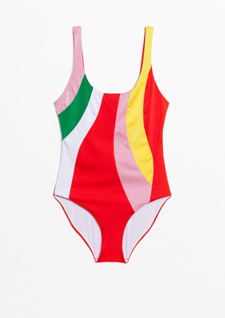 Other Stories Colour Pop Swimsuit