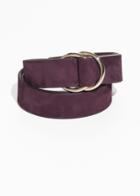 Other Stories Leather Belt - Red