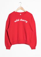 Other Stories Wild Cherry Pullover - Red