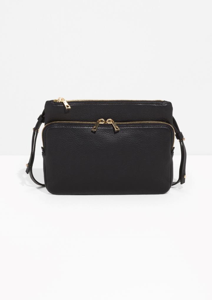 Other Stories Two-compartment Leather Bag