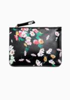 Other Stories Floral Leather Purse