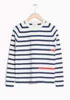 Other Stories Colour Block Stripe Sweater