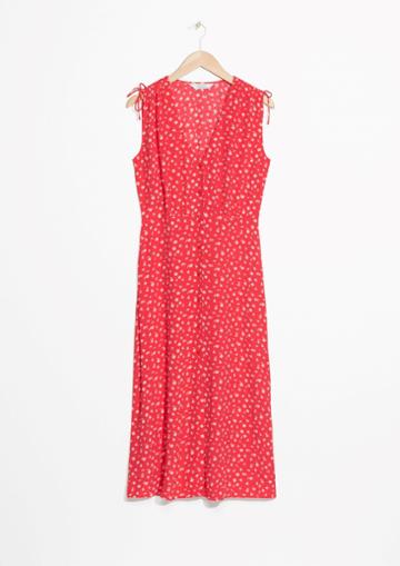 Other Stories Mini Foral Print Dress