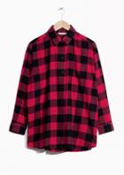 Other Stories Checked Flannel Shirt