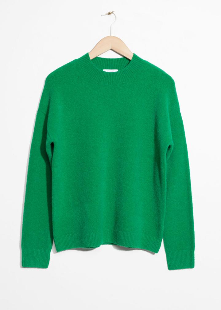 Other Stories Knit Sweater - Green