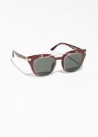 Other Stories Flip-up Sunglasses - Red