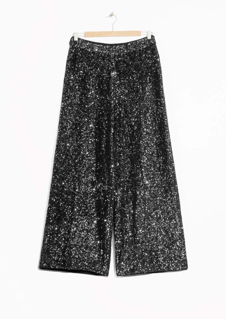 Other Stories Sequined Trousers