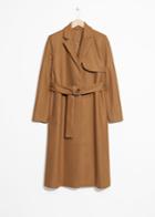 Other Stories Belted Coat - Beige