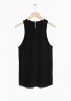 Other Stories Silk Racer-back Tank