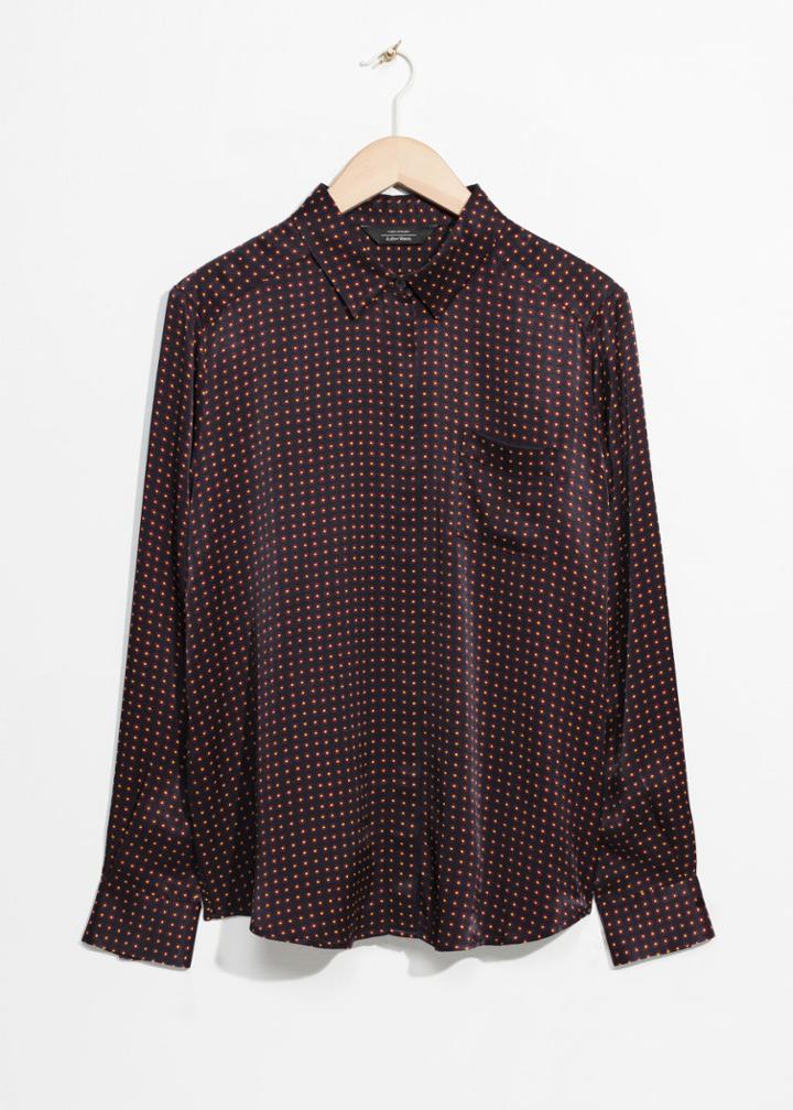 Other Stories Petit Flower Shirt - Blue