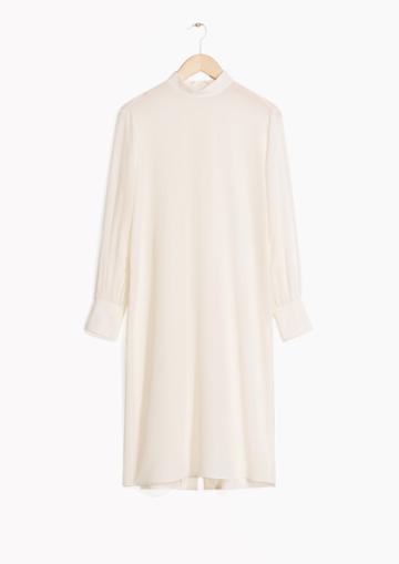 Other Stories Zana Bayne Crepe Dress