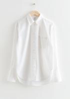 Other Stories Patch Pocket Shirt - White