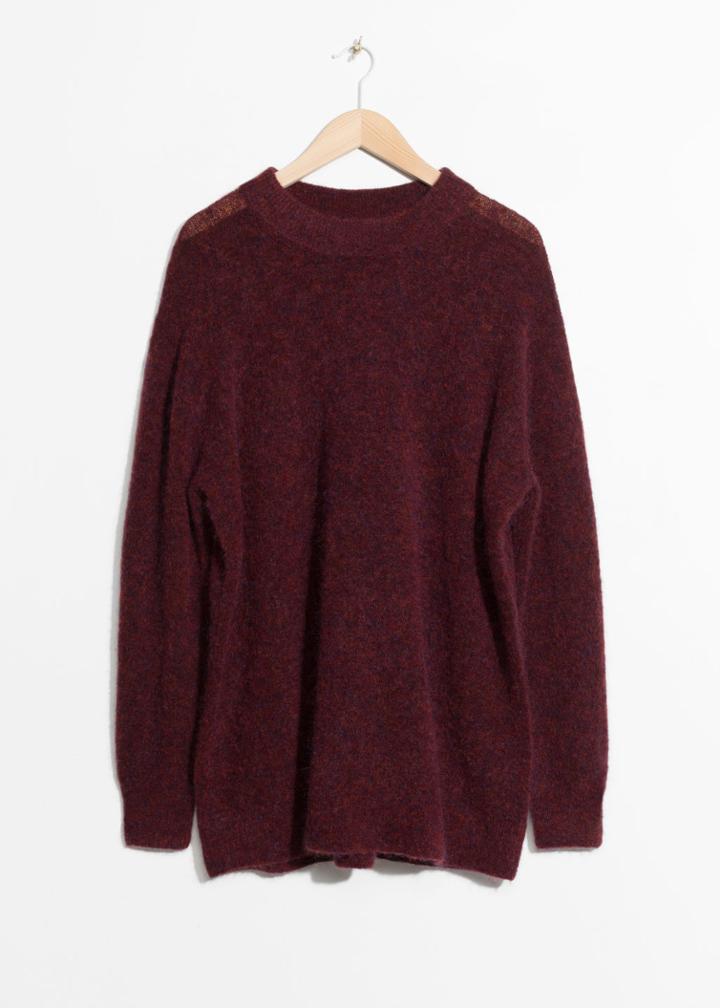Other Stories Oversized Knit - Pink