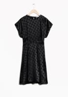 Other Stories Glossy Dots Dress