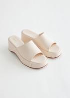 Other Stories Platform Sandals - White