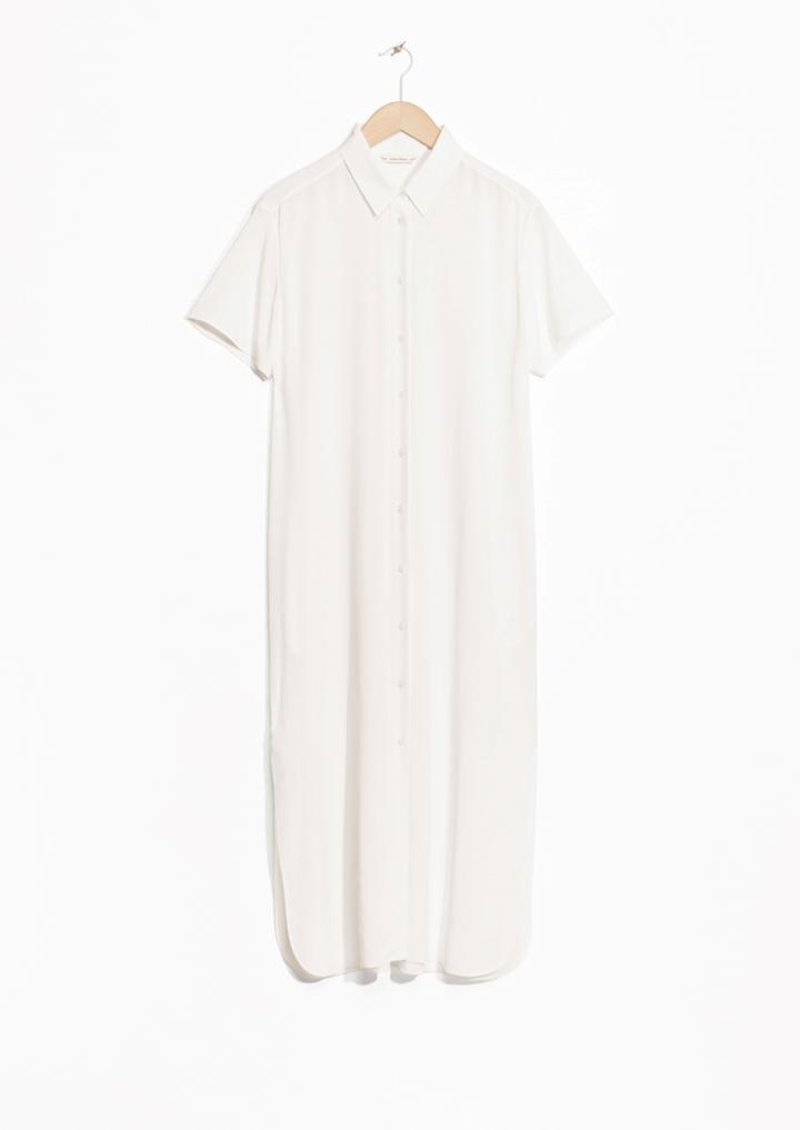 Other Stories Buttoned Dress