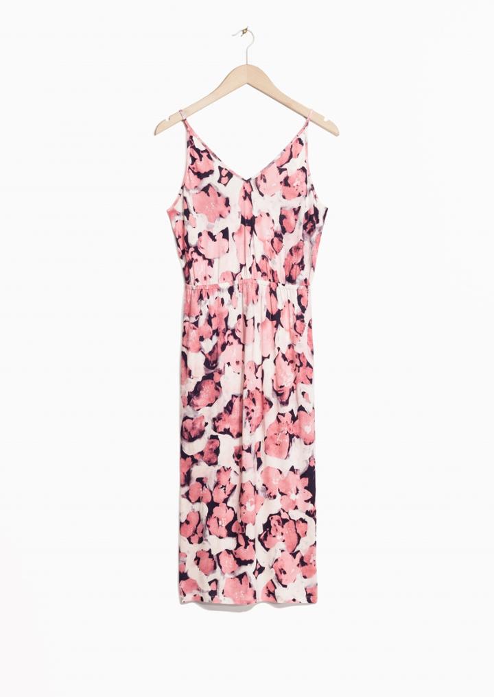 Other Stories Tie Back Dress