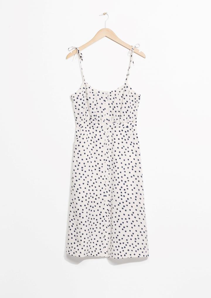Other Stories Clover Print Dress