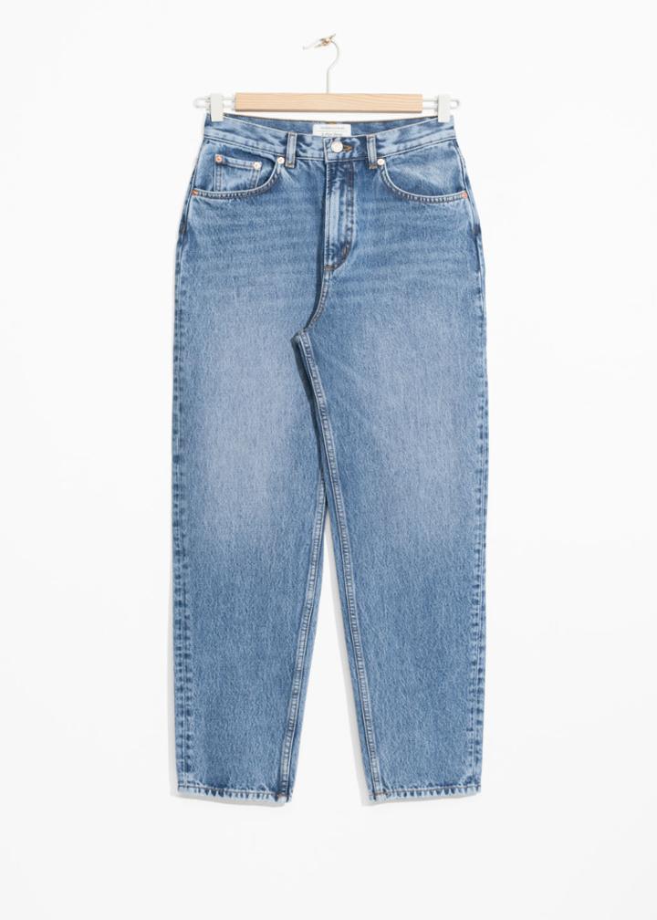 Other Stories Mom Denim - Blue