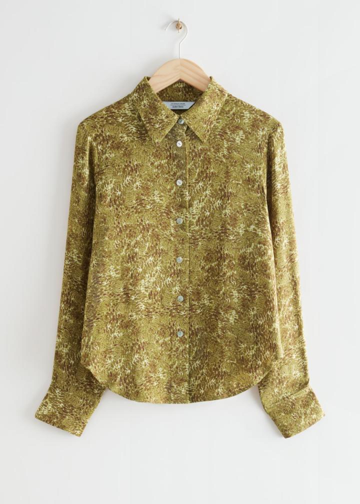 Other Stories Printed Shirt - Yellow