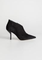Other Stories Pointed Stiletto Boots - Black