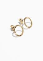 Other Stories Ring Earrings - Gold