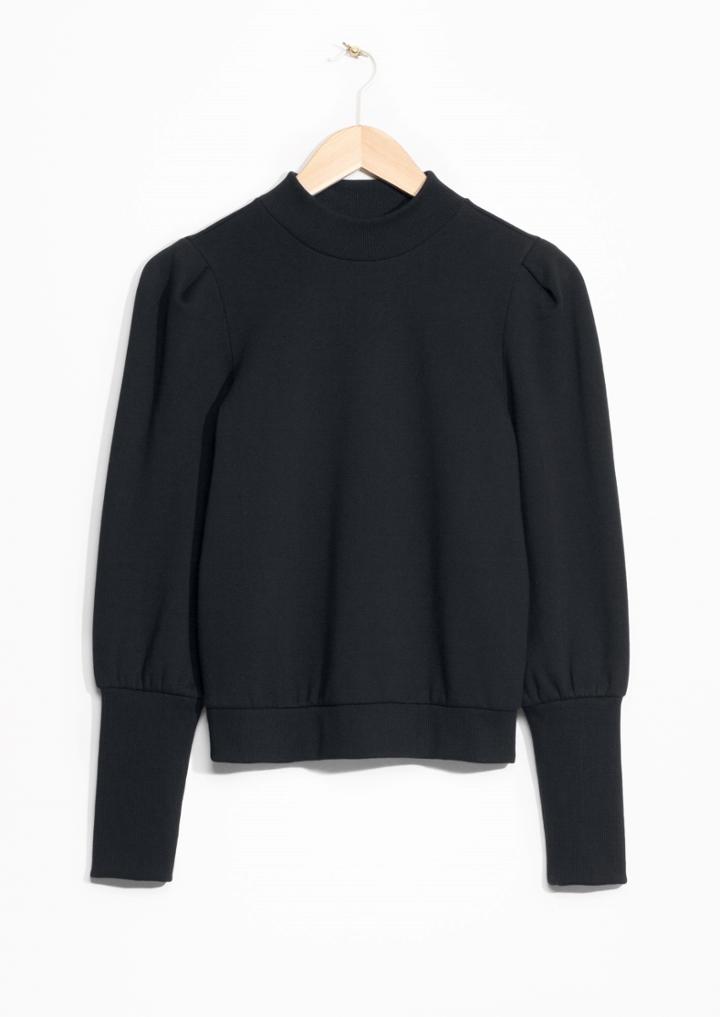 Other Stories Power Puff Sweatshirt