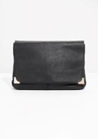 Other Stories Leather Soft Clutch