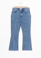 Other Stories High Kick Flare Jeans - Blue