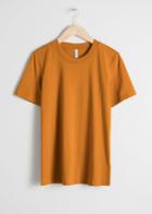 Other Stories Cotton T-shirt - Yellow