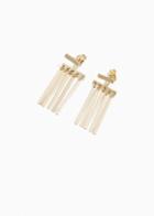 Other Stories Pending Bar Earrings - Gold