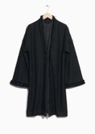 Other Stories Wool Coat - Black