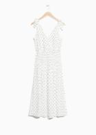 Other Stories Dotted Dress - White