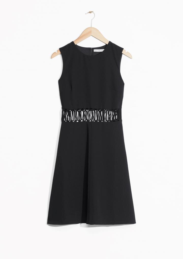 Other Stories Lacing Panel Dress